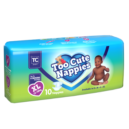 Picture of (36) Too Cute Nappies 36's - Size L (8-14kg)