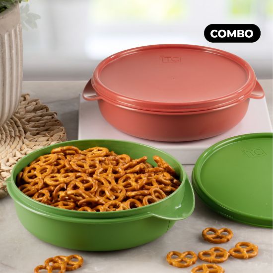 Picture of (WW65+WW66) Round Luncher Bamboo + Maple 1Lt Combo